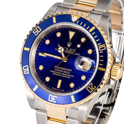 rolex blue face mens watch|rolex watch submariner blue.